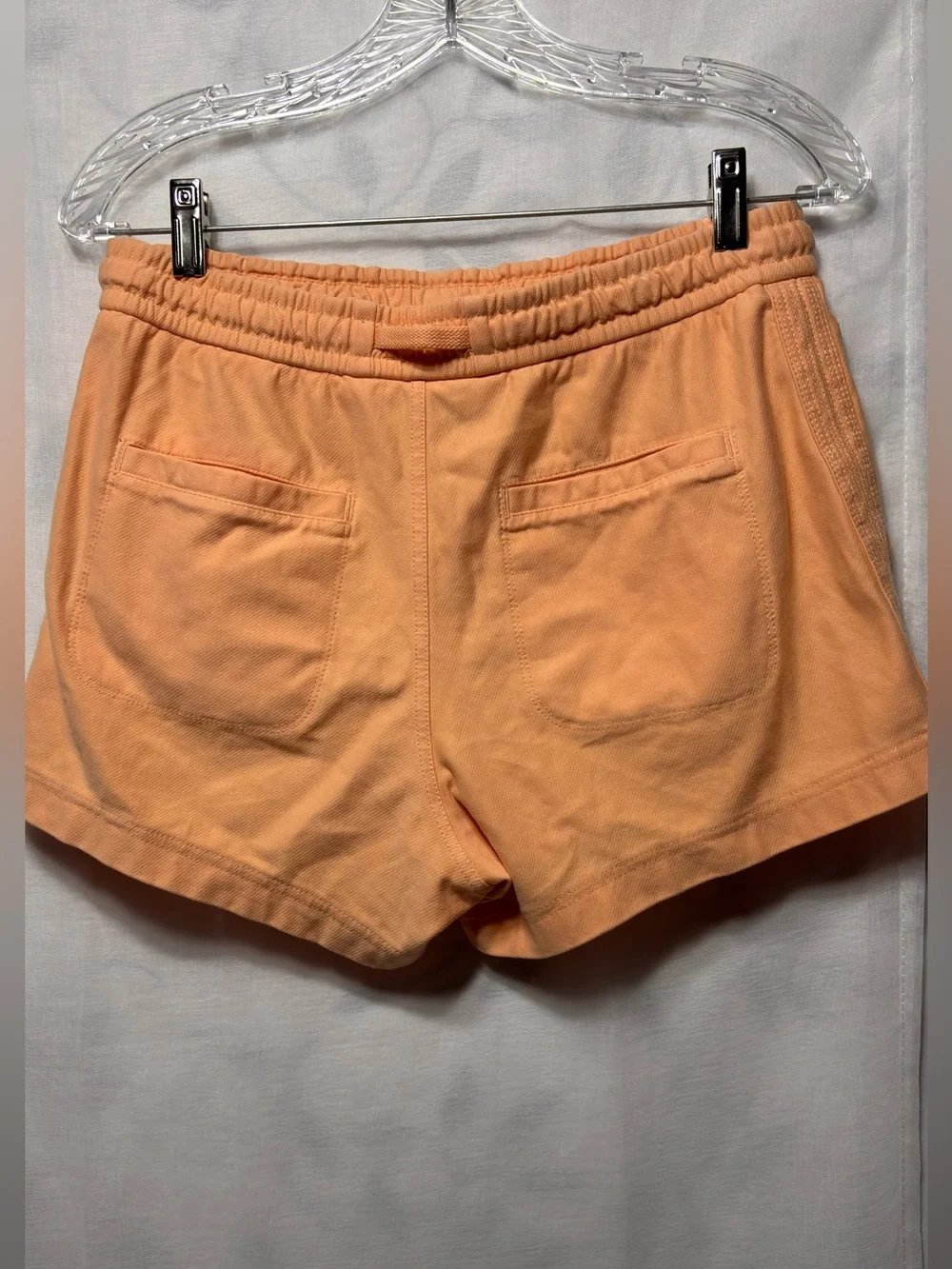 Athleta Peach Drawstring Lounge Shorts
